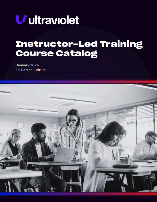 Instructor-Led Cybersecurity Training | UltraViolet Cyber