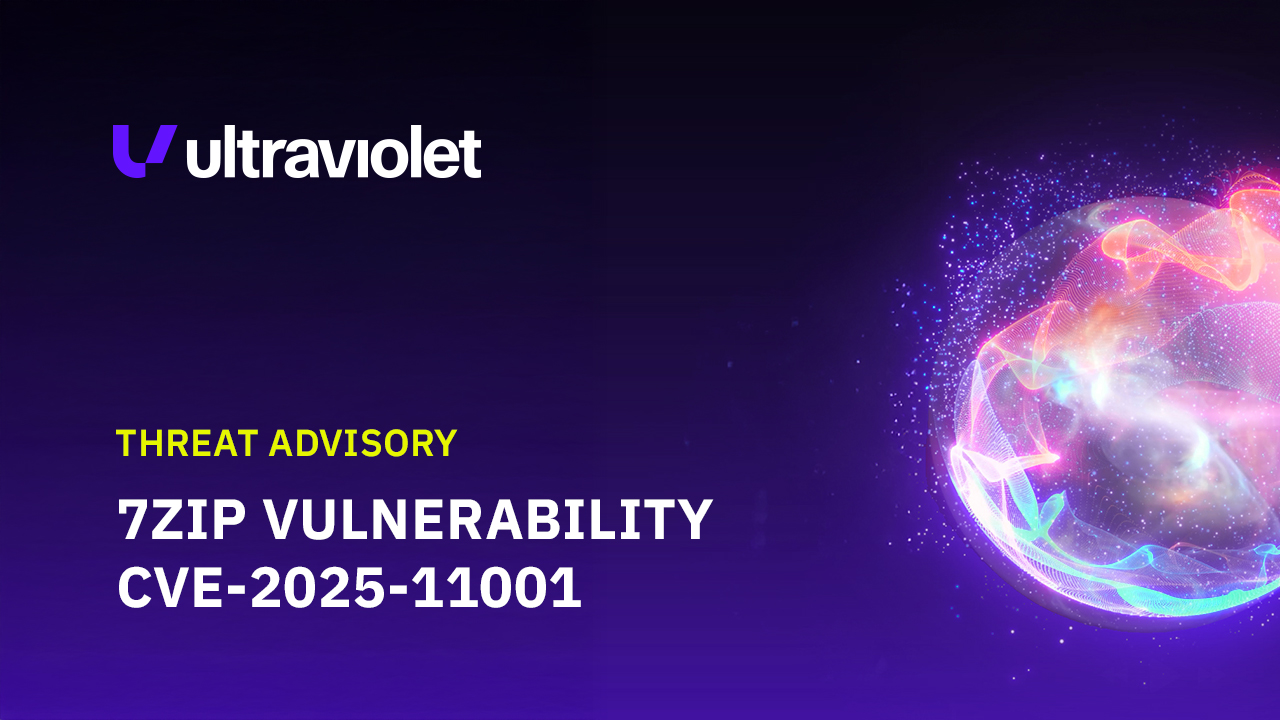 Threat Advisory: 7Zip Vulnerability CVE-2025-11001