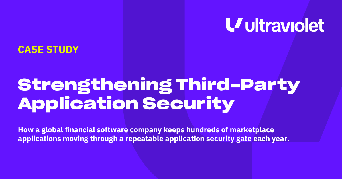 Strengthening Third-Party Application Security