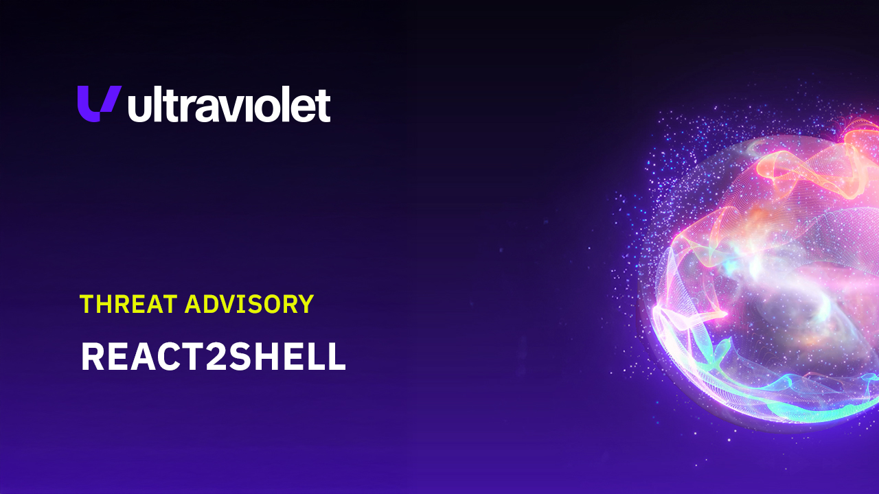 Threat Advisory: React2Shell