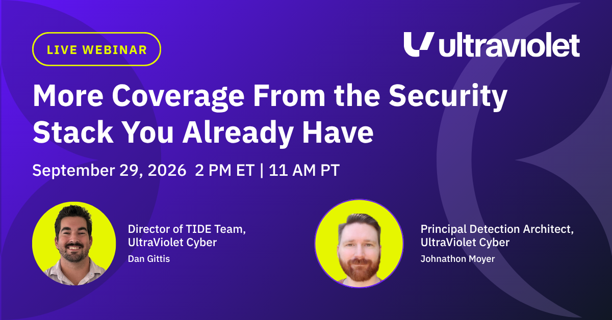 More Coverage From the Security Stack You Already Have